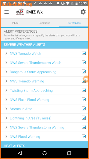 ABC 17 Stormtrack Weather App screenshot