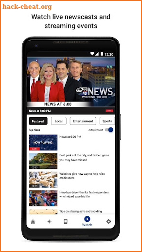 ABC 3340 News screenshot