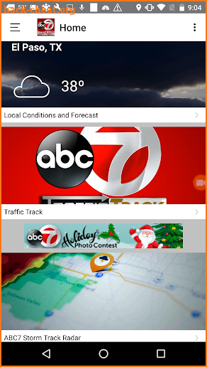 ABC-7 StormTRACK Weather screenshot