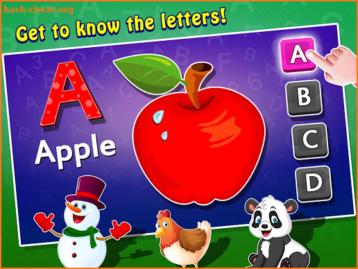 ABC Alphabet For Kids -  Phonics Learning Game screenshot