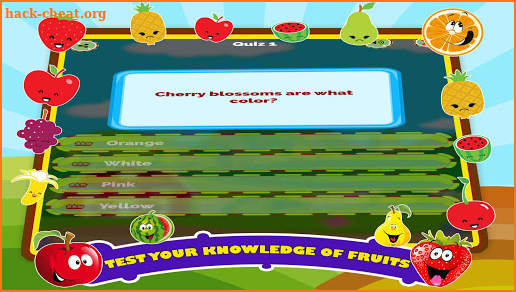 ABC Alphabet Fruit App For Kids - Name Quiz Match screenshot