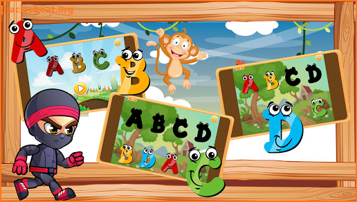 abc alphabet go learning educational for children screenshot