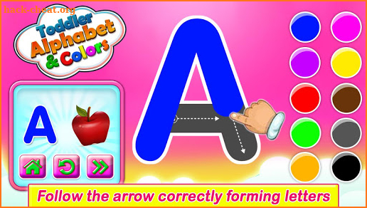 ABC Alphabet - Letter Tracing & Learning Colors screenshot