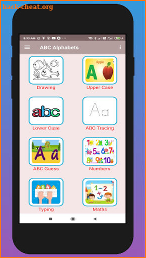 ABC Alphabets- Numbers Tracing & Phonics (offline) screenshot