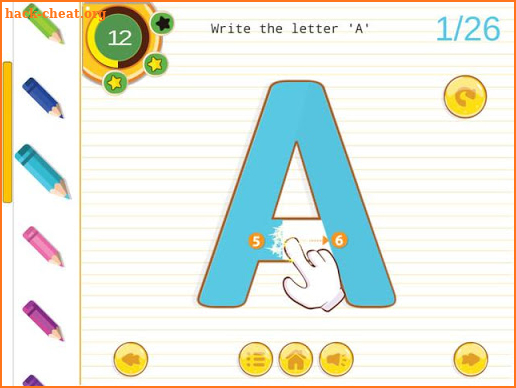 ABC Alphabets Tracing Book 2018 screenshot
