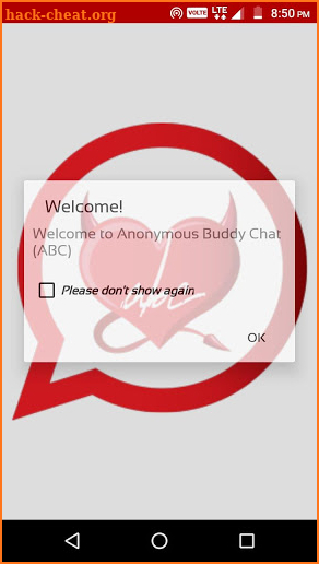 ABC - Anonymous Buddy Chat screenshot