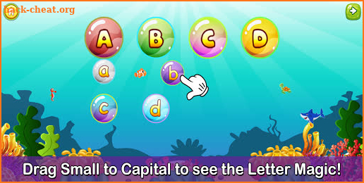 ABC Capital & Small Letters Match screenshot