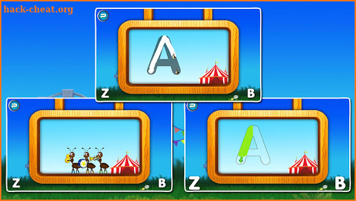 ABC Circus - Baby learning tracing alphabet games screenshot