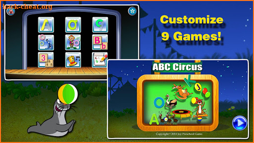 ABC Circus (English) screenshot