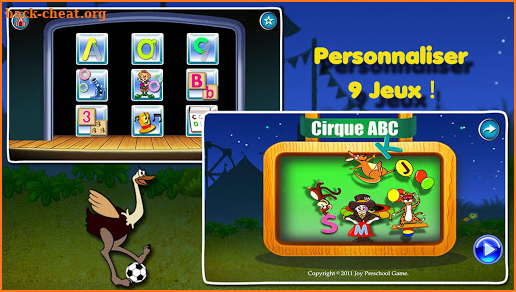 ABC Circus (French) Free - Joy Preschool Game screenshot