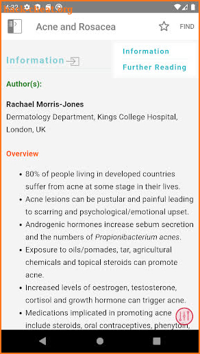 ABC Dermatology for Nurses and Medical Students screenshot