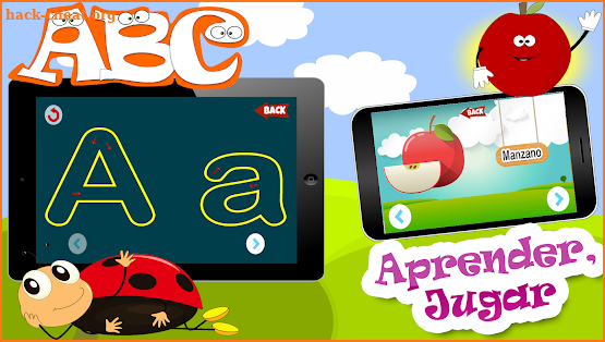 ABC español & seguimiento de letras - alfabeto 123 screenshot