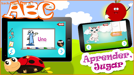 ABC español & seguimiento de letras - alfabeto 123 screenshot