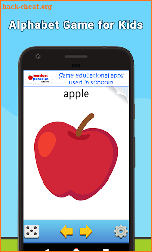 ABC Flash Cards Game for Kids & Adults screenshot
