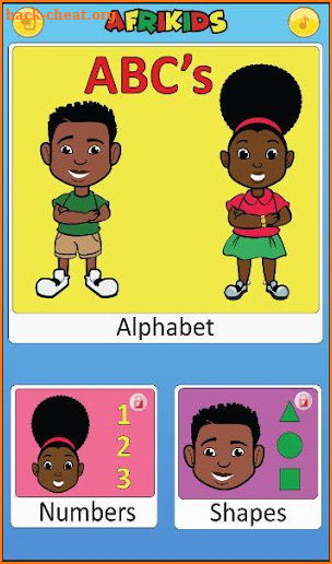 ABC with Afrikids : Flash Card Games for Children screenshot