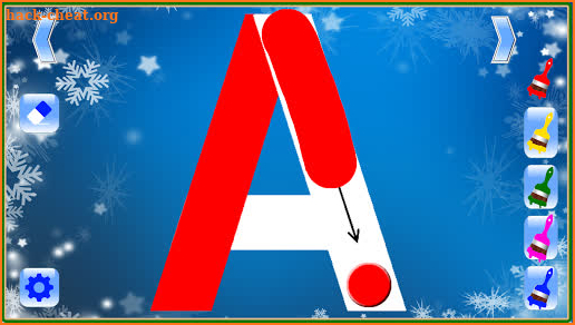ABC! WRITE THE LETTERS OF THE ENGLISH ALPHABET screenshot