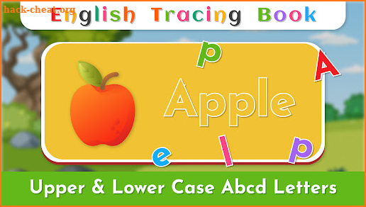 ABCD English Tracing Book screenshot