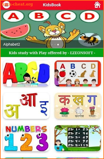 ABCD for Kids -123 Kids learning App alphabets screenshot