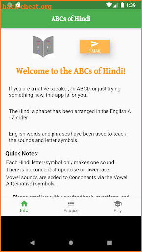 ABCs of Hindi screenshot