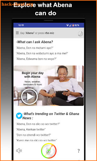 Abena AI - Twi Voice Assistant screenshot