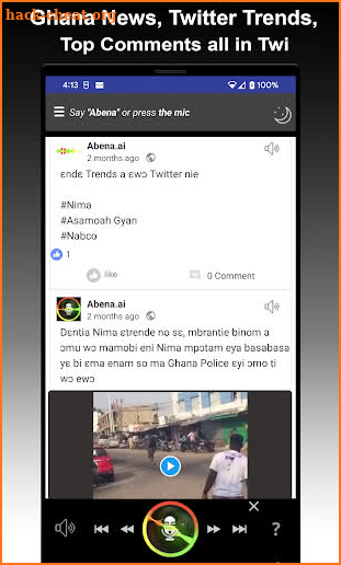 Abena AI - Twi Voice Assistant screenshot