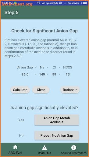 ABG Acid-Base Eval screenshot