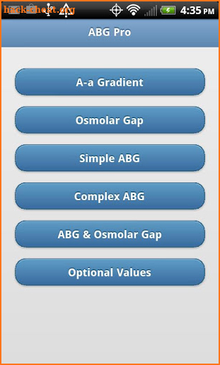 ABG Pro screenshot