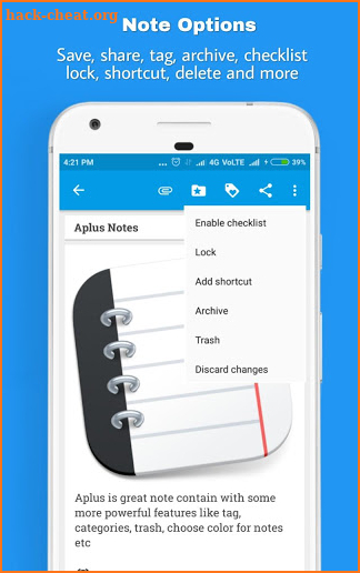 Abix Notes - Notepad Pro ( Reminder, ToDo, Memo ) screenshot