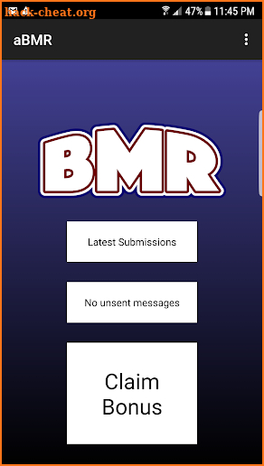 aBMR screenshot