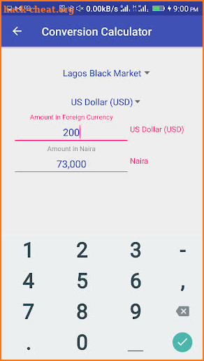 Aboki Forex - Currency Exchange Rate Converter Pro screenshot