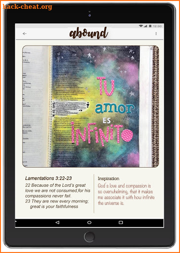 Abound - Bible Journal screenshot