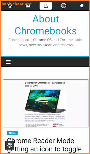 About Chromebooks screenshot