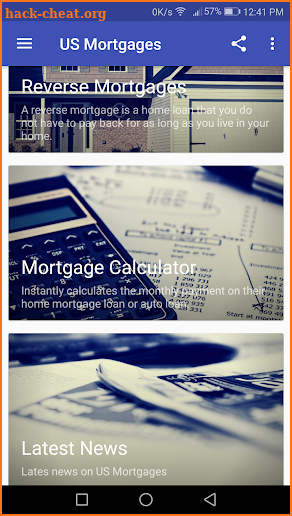 About US Mortgages screenshot