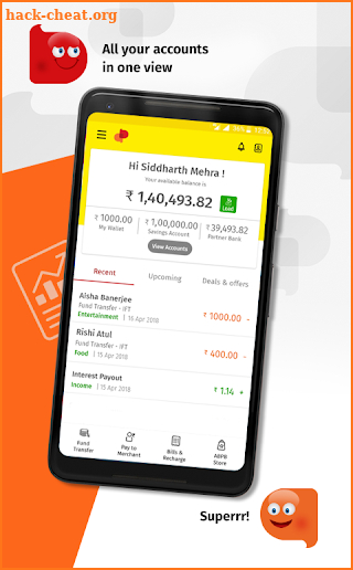 ABPB - Mobile Banking, Recharge & Bill Payments screenshot