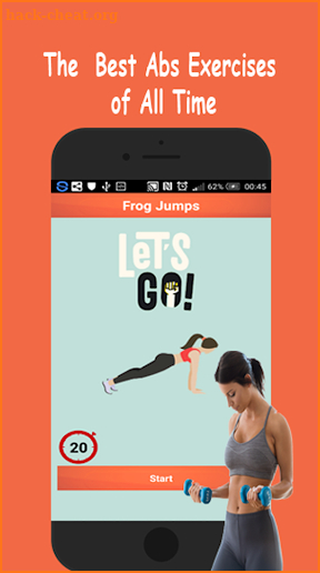 Abs & Butt Workout At Home - Female  loss weight screenshot