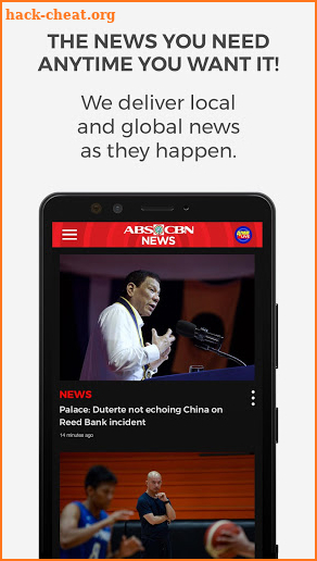 ABS-CBN News screenshot