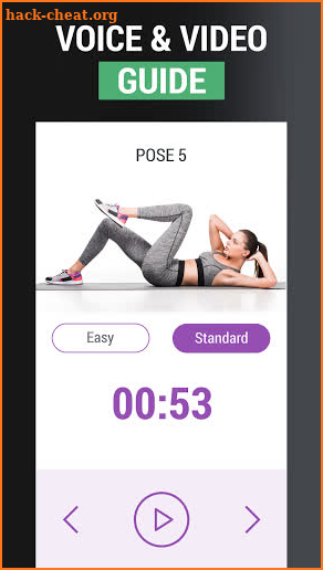 ABS fitness: Get Six Pack in 30 Days workout screenshot
