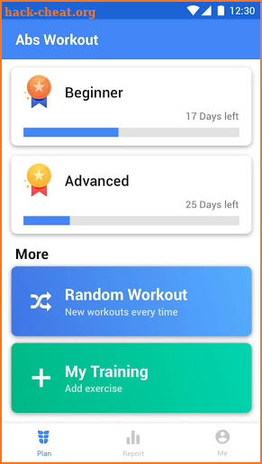 Abs Workout - 30 Day Ab Challenge screenshot