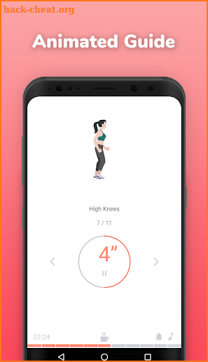 Abs Workout - 7 Minute Home Workout App screenshot