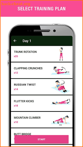 Abs Workout for Women and Men screenshot
