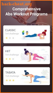 Abs Workout - Tabata, HIIT, Fitness Challenge App screenshot