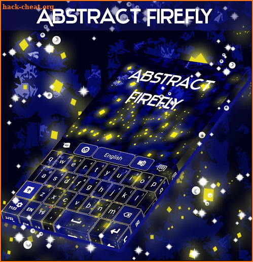 Abstract Firefly Keyboard screenshot