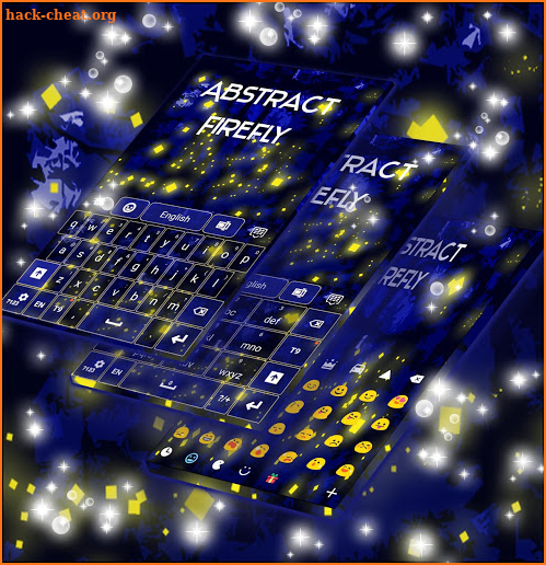 Abstract Firefly Keyboard screenshot