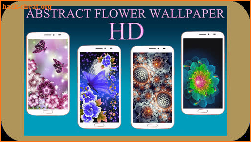 Abstract Flower Wallpaper screenshot