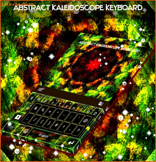 Abstract Kaleidoscope Keyboard screenshot