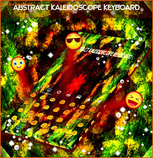 Abstract Kaleidoscope Keyboard screenshot