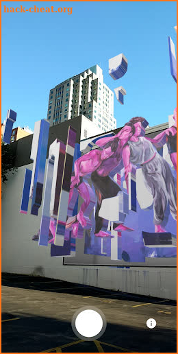 Abstracted Motion – Mural in AR screenshot