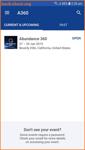 Abundance 360 screenshot