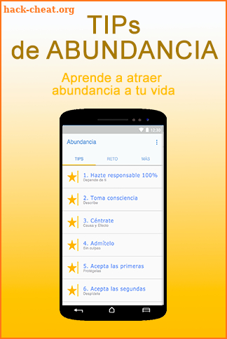 Abundancia Reto screenshot