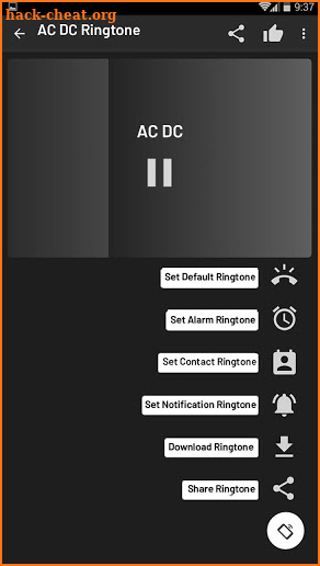 Ac Dc Ringtone free screenshot